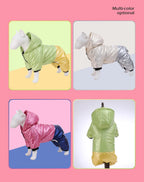 Waterproof Winter Dog Jacket – Warm Down Coat with Hood for Small Dogs