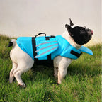 Dog Life Jacket – High Buoyancy Safety Vest with Adjustable Straps and Rescue Handle
