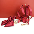 Red Satin Set