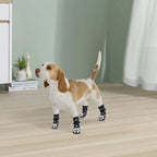 Anti-Slip Dog Socks with Adjustable Straps – 4Pcs Set for Indoor Paw Protection