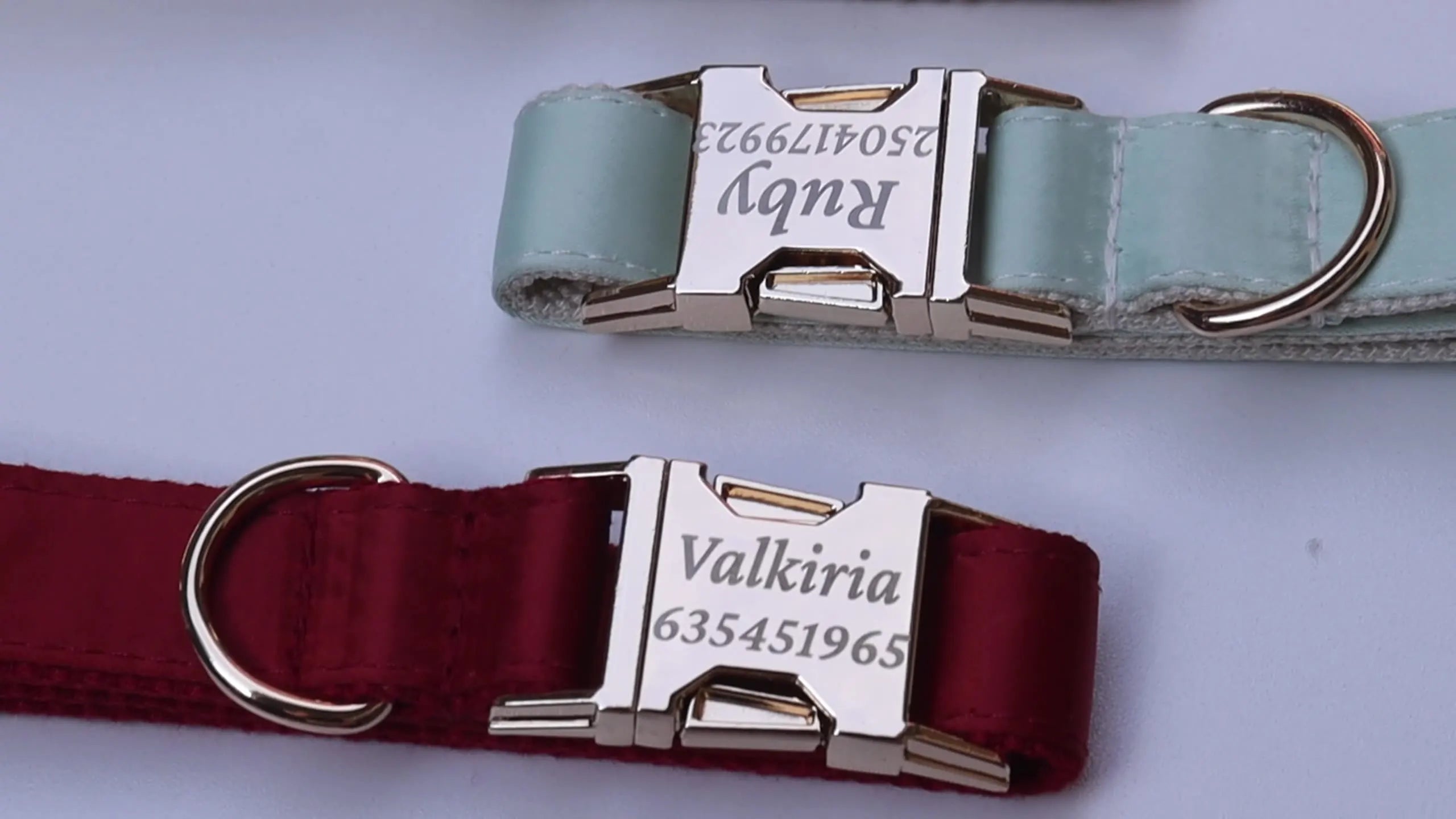 Luxury Pearl Personalized  Dog Collar and Leash Set, Lace Bowtie with Rhinestone Sparkle, Elegant Puppy Girl Pet Necklace