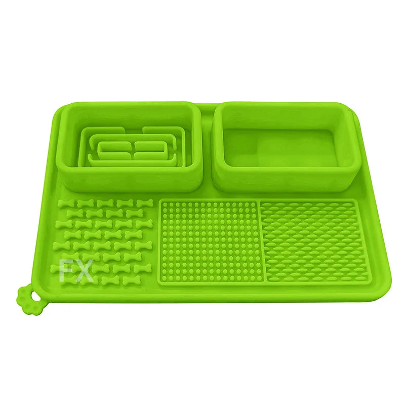 Dog Licking Pad – Slow Feeder & Calming Suction Mat for Dogs and Cats