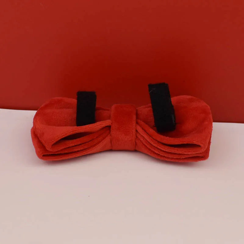 Red Velvet Personalized Dog Collar, Leash & Harness Set