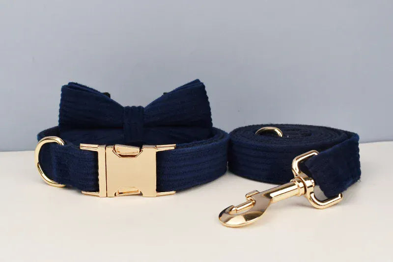 Purplish Blue Corduroy Set