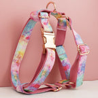 Personalized Dog Collar, Leash & Harness Set