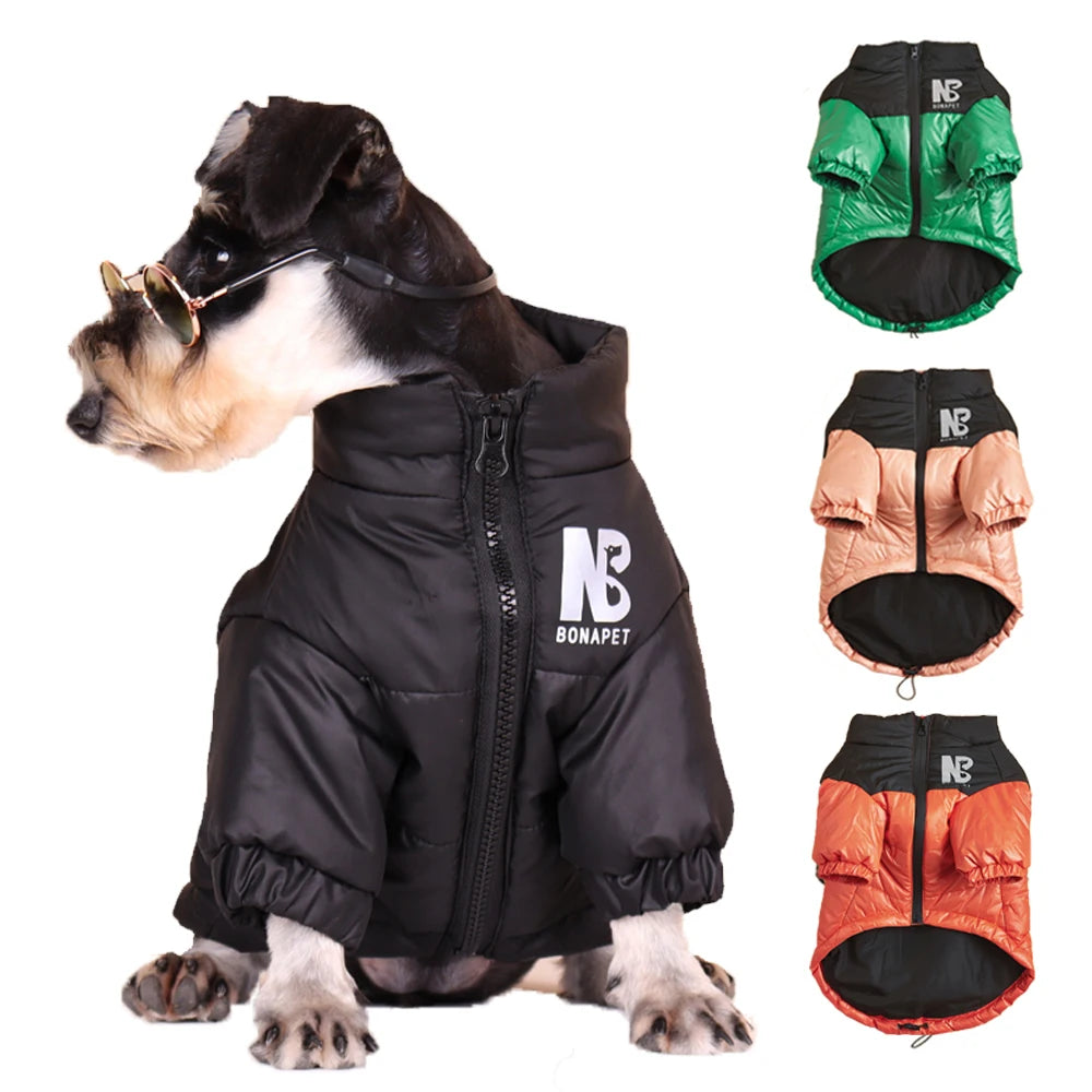 Winter Warm Dog Jacket | Thick, Windproof Coat