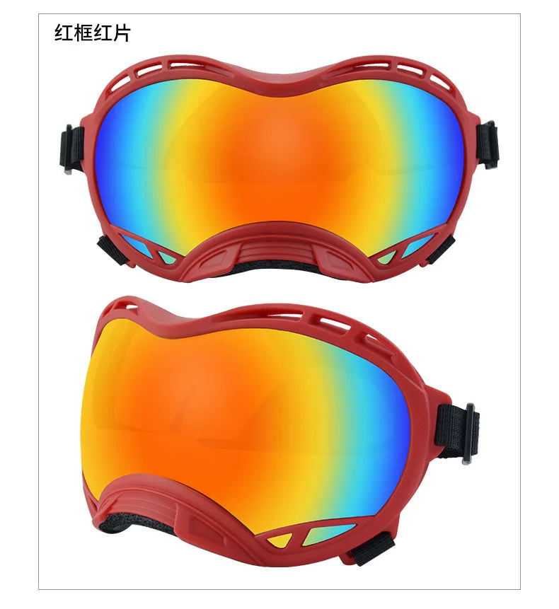 Large Dog Goggles – Windproof, Waterproof Tactical Sunglasses for Outdoor Protection