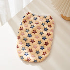 Flannel Dog Vest – Soft Paw Print Pet Clothes for Small & Medium Dogs