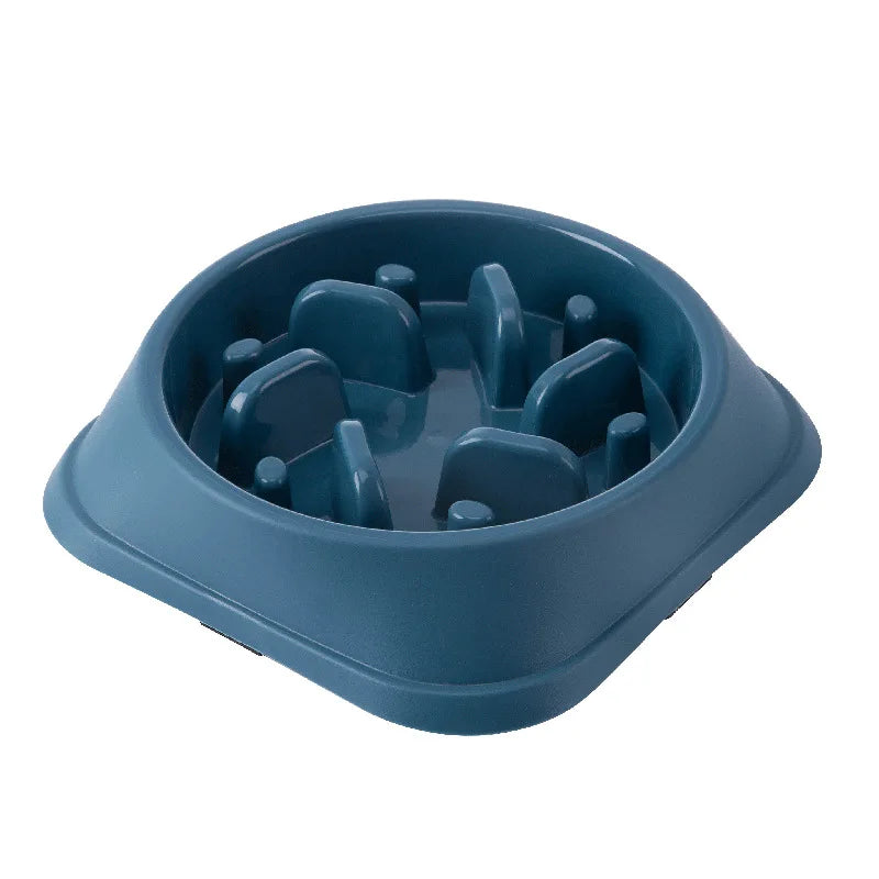 Slow Feeder Pet Bowl – Anti-Choking, Non-Slip Design for Dogs & Cats