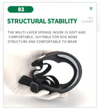 Large Dog Sunglasses – Adjustable Goggles for Medium & Large Dogs