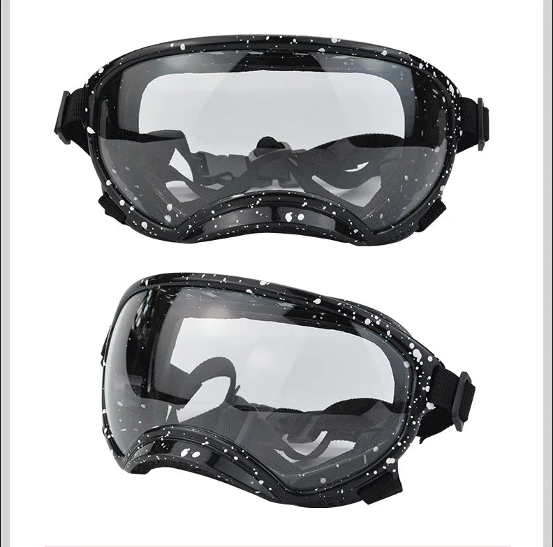 Color-Changing Dog Sunglasses – UV-Resistant Goggles for Outdoor Protection