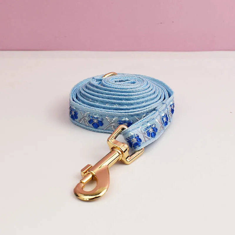 Cute Cat Collar, Harness & Leash Set – Personalized Engraved Nameplate, Padded