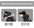 Winter Dog Jacket with Harness – Waterproof, Windproof Coat for Small & Medium Dogs