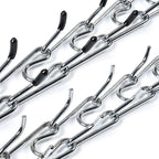 Metal Dog Training Collar – Detachable Stainless Steel Chain with Quick-Release Buckle