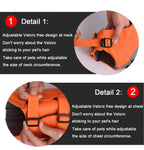High Buoyancy Dog Life Jacket – Reflective Safety Vest with Rescue Handle for Small, Medium & Large Dogs