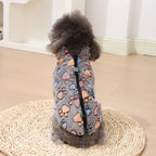 Fleece Winter Dog Jacket – Warm Adjustable Vest with D-Ring for Small Dogs