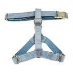 DDPaws  Harness / XS Dusty Blue Velvet Set