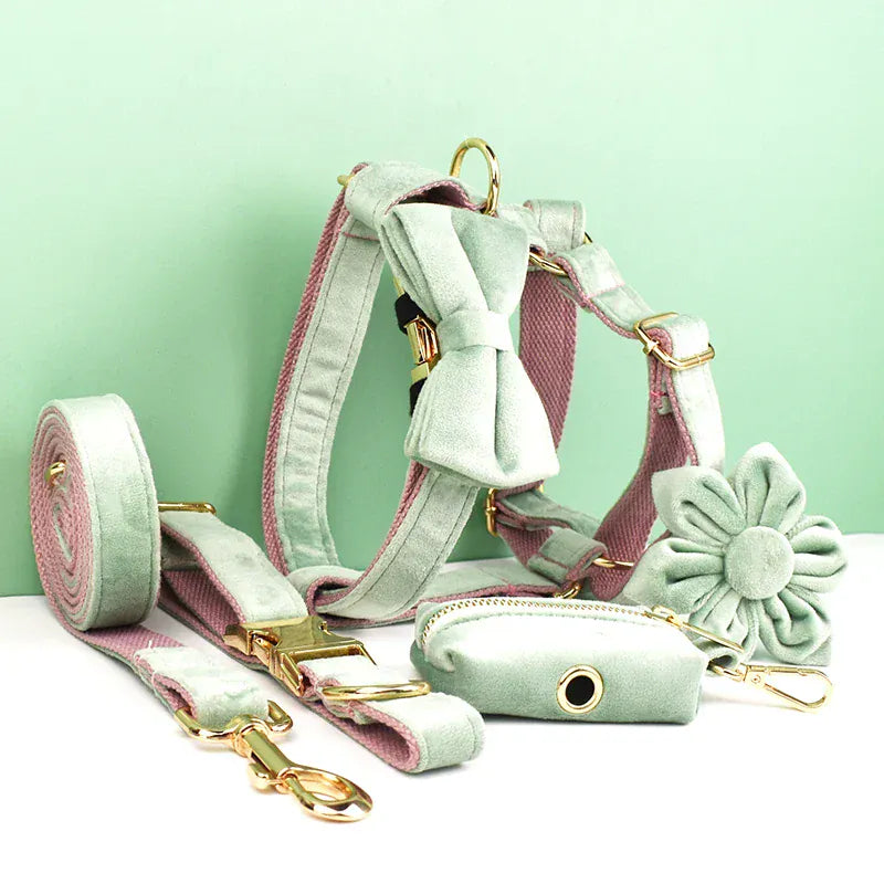 Mint Green Velvet Set