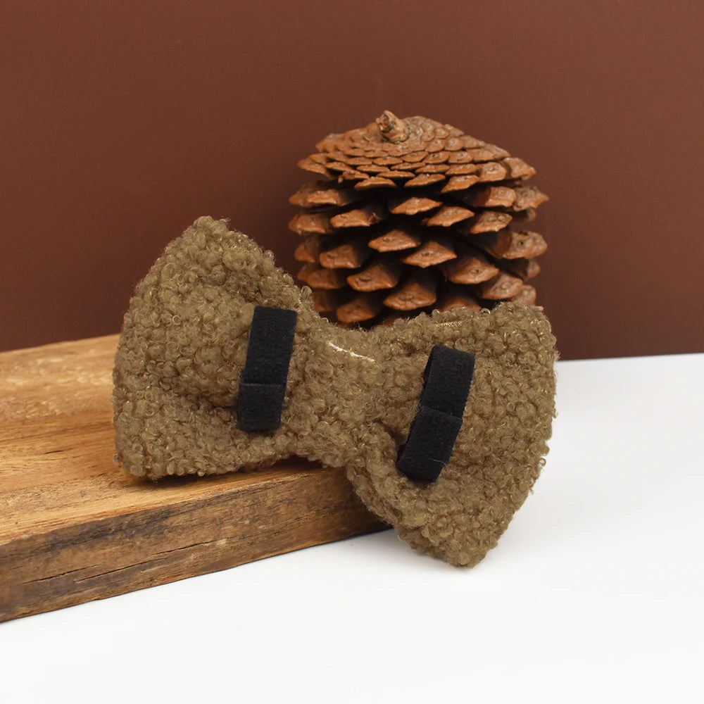 Lambskin Personalized Dog Collar, Leash & Harness Set