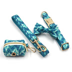 DDPaws Blue tie-dye Printed Set