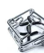 Metal Dog Training Collar – Detachable Stainless Steel Chain with Quick-Release Buckle