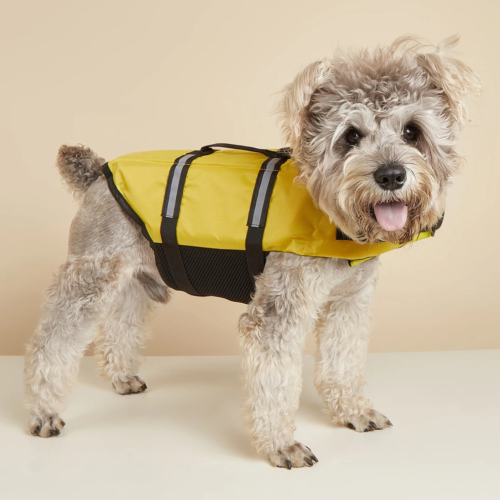Reflective Dog Life Jacket – Adjustable Buoyancy Vest for Swimming, Boating & Surfing (All Sizes)