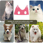 Pet Grooming Hammock – Nail Trimming & Cleaning Holder with Hooks for Cats & Dogs