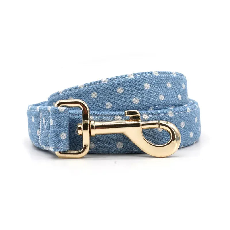 DDPaws  Designed Blue Denim Plaid Set [Made-to-Order]