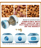 Interactive Treat Dispensing Ball – Adjustable Food Dispenser Toy for Dogs & Cats