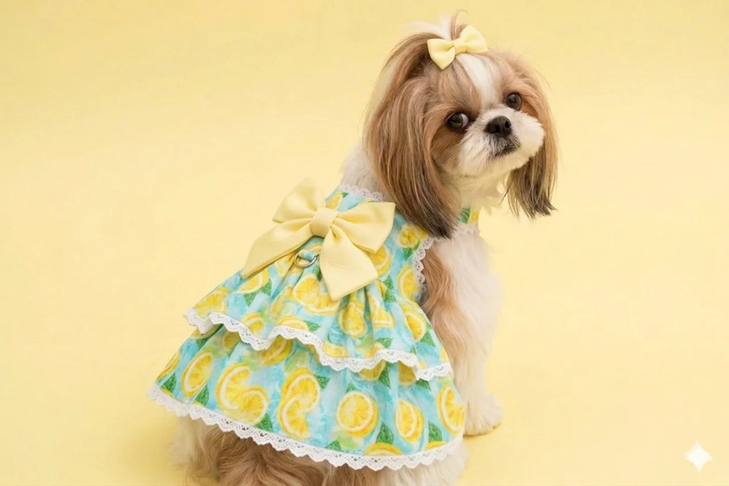 Floral Cotton Dog Dress