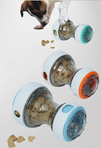 Interactive Treat Dispensing Ball – Adjustable Food Dispenser Toy for Dogs & Cats