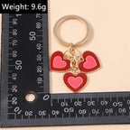 DDPaws  Rhinestone Hearts Dog Collar Charm