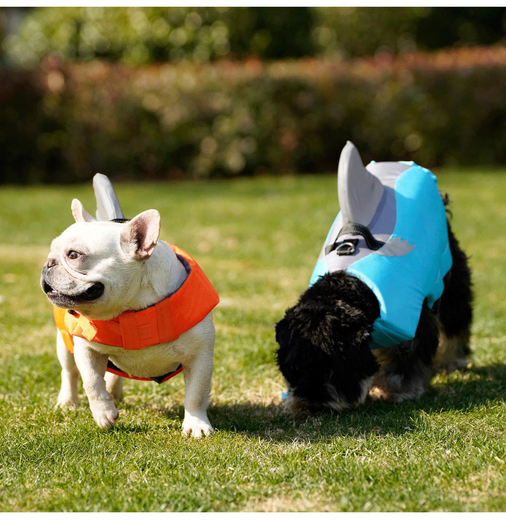 High Buoyancy Dog Life Jacket – Reflective Safety Vest with Rescue Handle for Small, Medium & Large Dogs