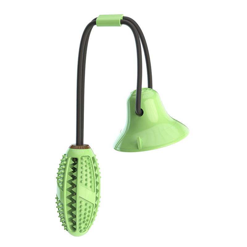 Large Dog Suction Cup Ball Toy – Interactive Slow Feeder & Teeth Cleaning Chew Toy