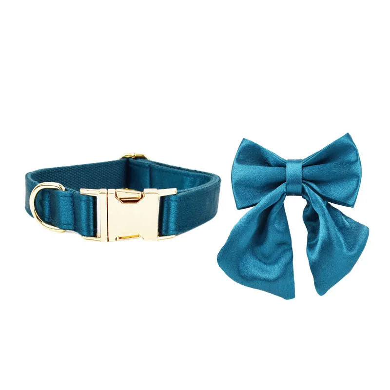 Personalized Dog Collar, Leash & Harness Set