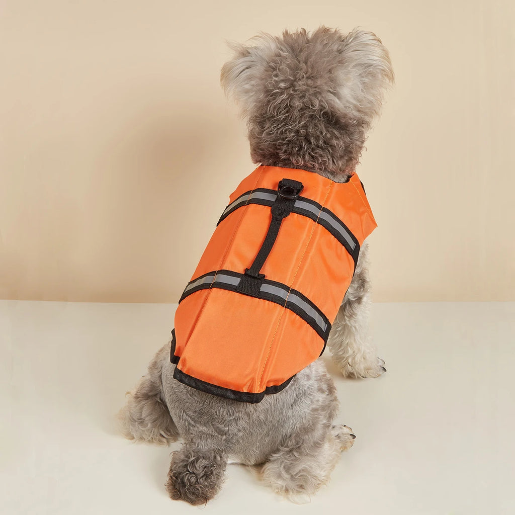 Reflective Dog Life Jacket – Adjustable Buoyancy Vest for Swimming, Boating & Surfing (All Sizes)