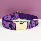Violet Personalized Dog Collar, Leash & Harness Set