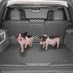 Car Trunk Pet Safety Net – Elastic Isolation Fence for Dogs