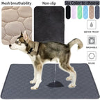Reusable Waterproof Dog Pee Pad – Washable Absorbent Pet Training Mat