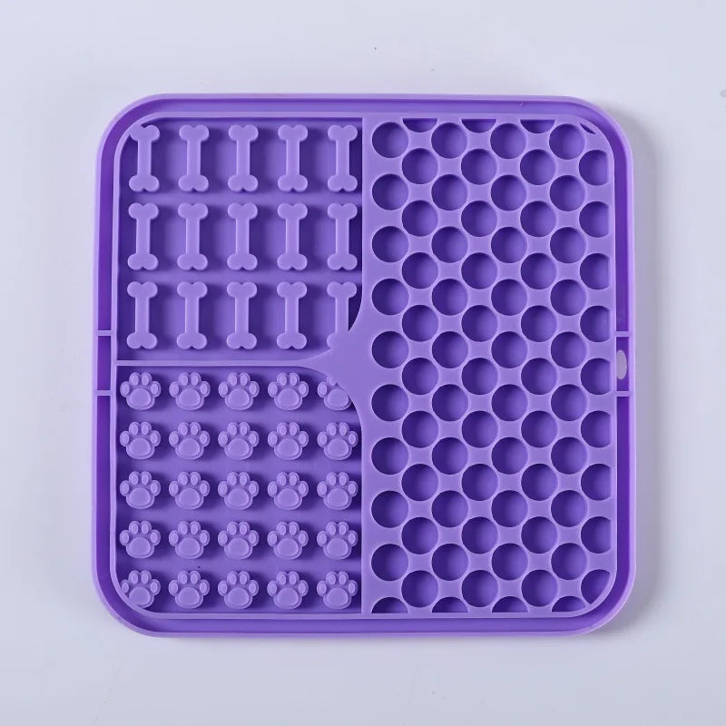 Dog Licking Pad – Slow Feeder & Calming Suction Mat for Dogs and Cats