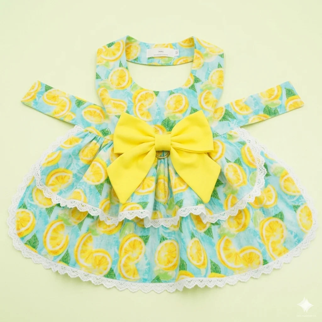 Floral Cotton Dog Dress
