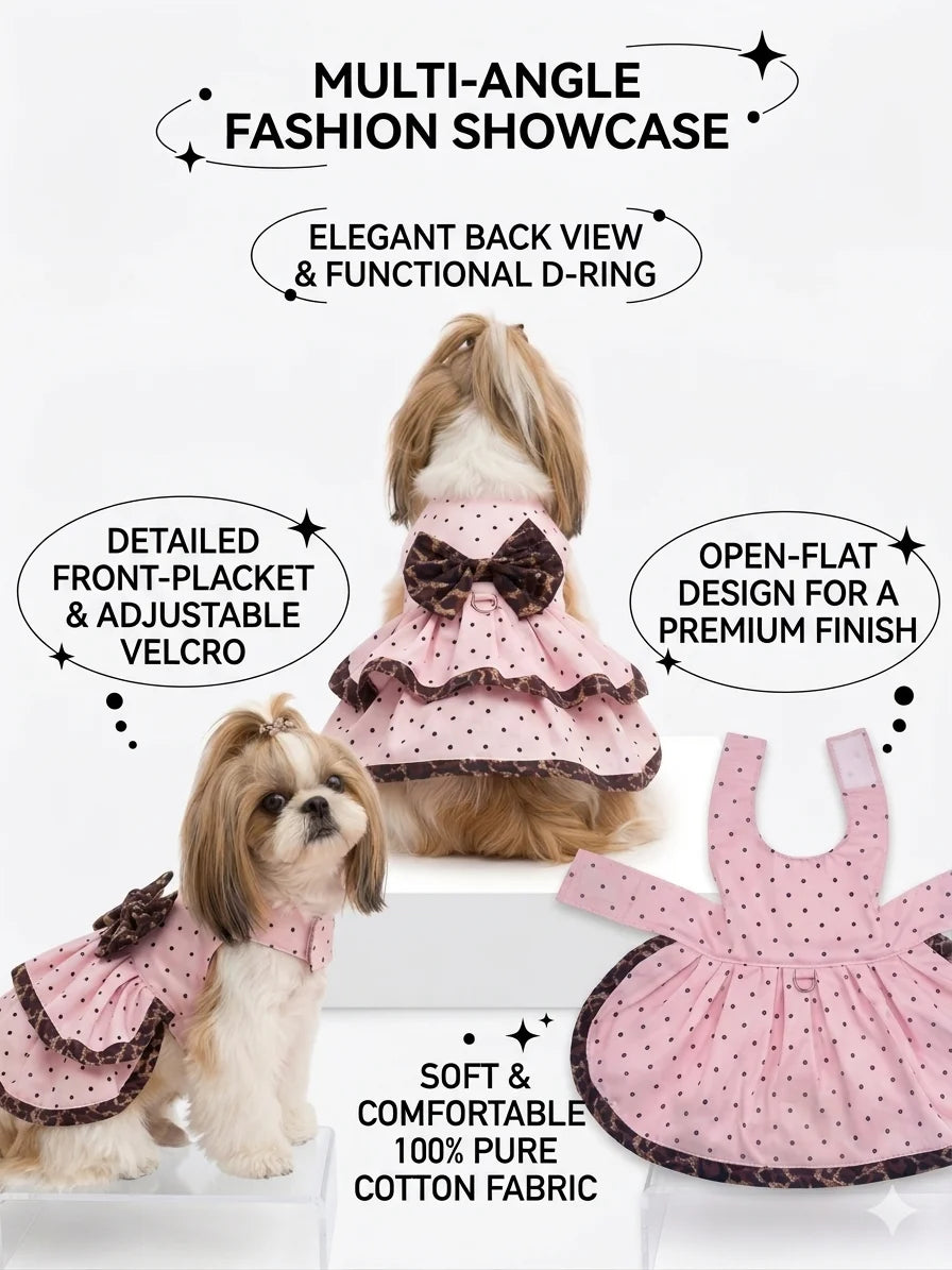 Floral Cotton Dog Dress