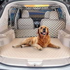 Car Trunk Pet Safety Net – Elastic Isolation Fence for Dogs