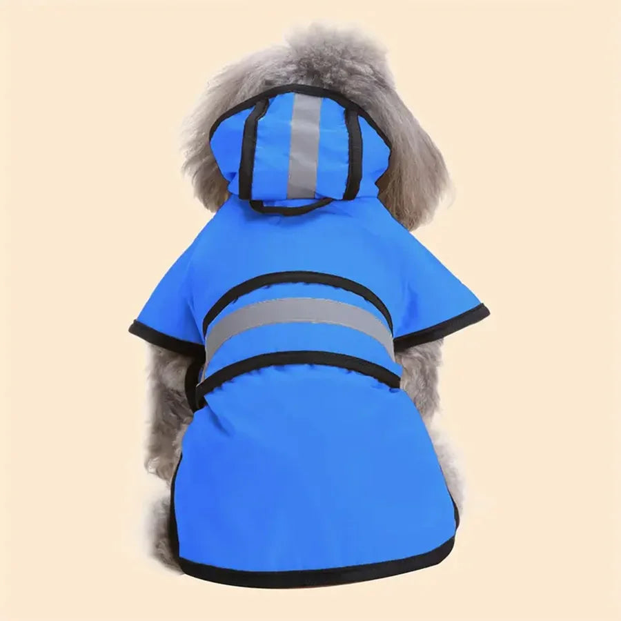 Waterproof Dog Raincoat – Adjustable Windproof Jacket to Keep Pets Dry & Comfortable