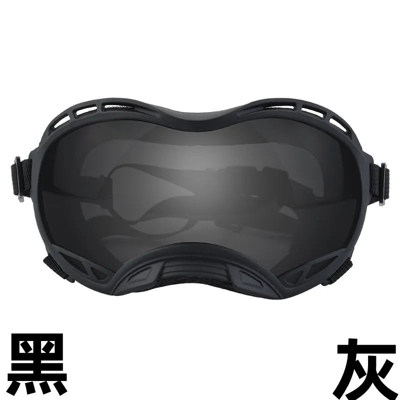 Large Dog Goggles – Windproof, Waterproof Tactical Sunglasses for Outdoor Protection