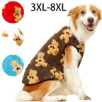 Plush Winter Dog Coat – Warm Pet Clothing for Medium & Large Dogs