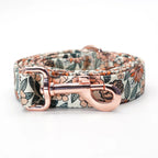 DDPaws  leash / M Personalized Boho Floral Girly Dog Collar Flower with Matching Leash and Harness
