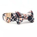 DDPaws  Designed Navy Plaid Set [Made-to-Order]