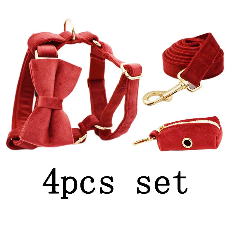 Cherry Red Velvet Set
