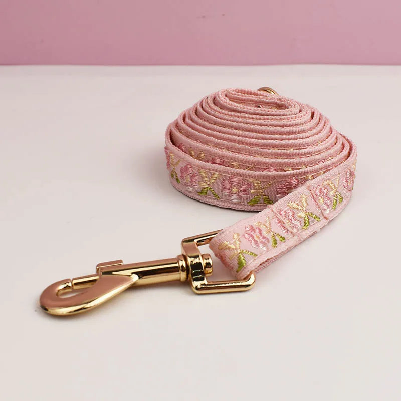 Cute Cat Collar, Harness & Leash Set – Personalized Engraved Nameplate, Padded